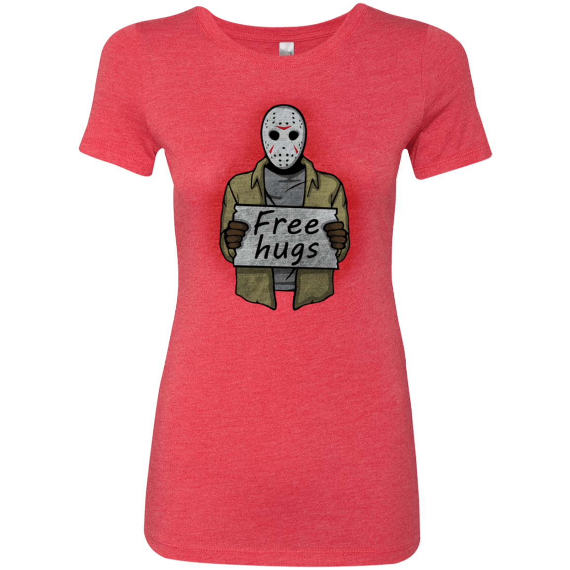 T-Shirts Vintage Red / S Free Hugs Jason Women's Triblend T-Shirt