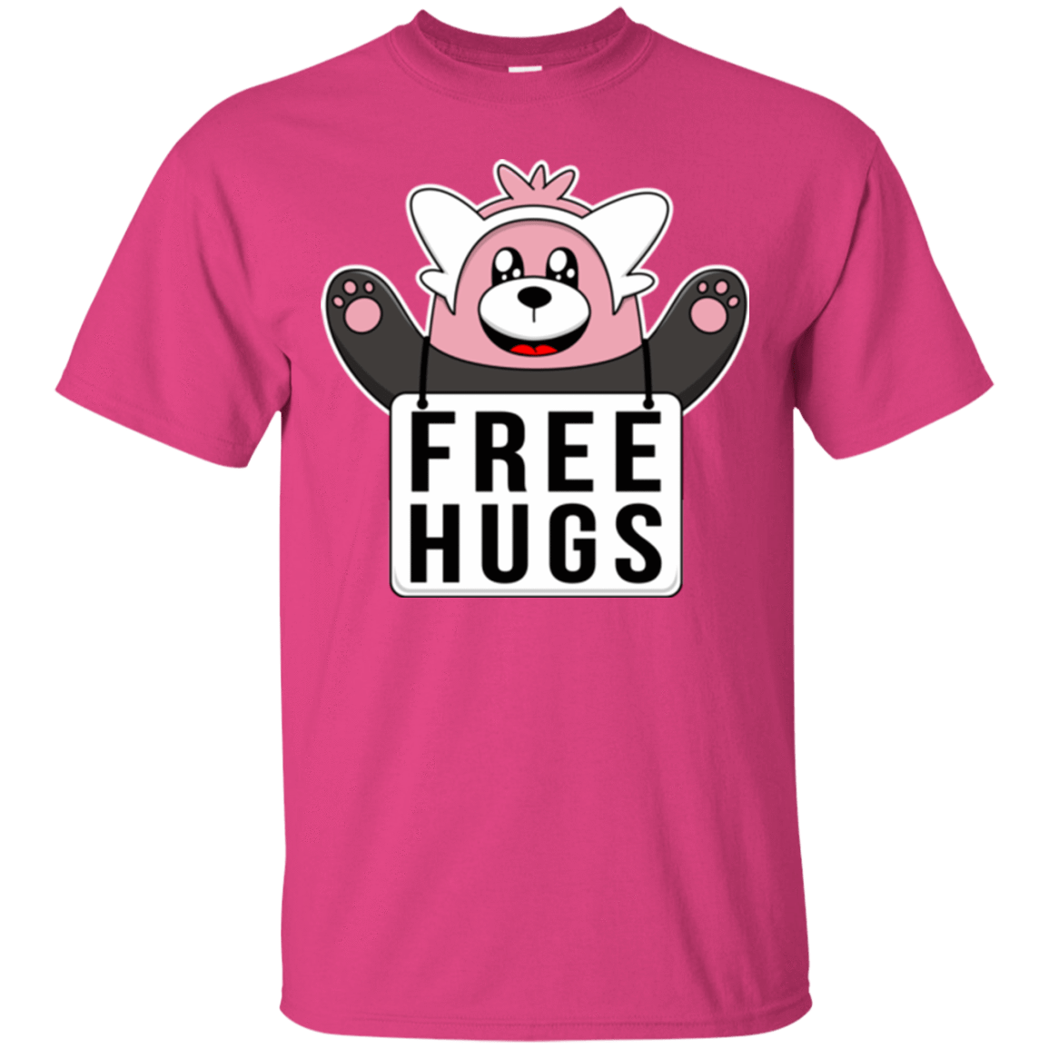 T-Shirts Heliconia / Small Free Hugs T-Shirt