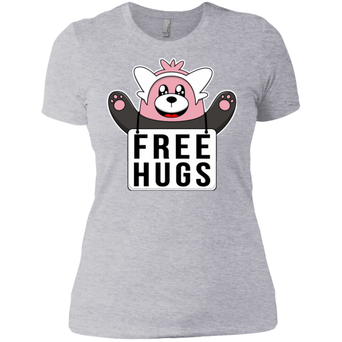 T-Shirts Heather Grey / X-Small Free Hugs Women's Premium T-Shirt