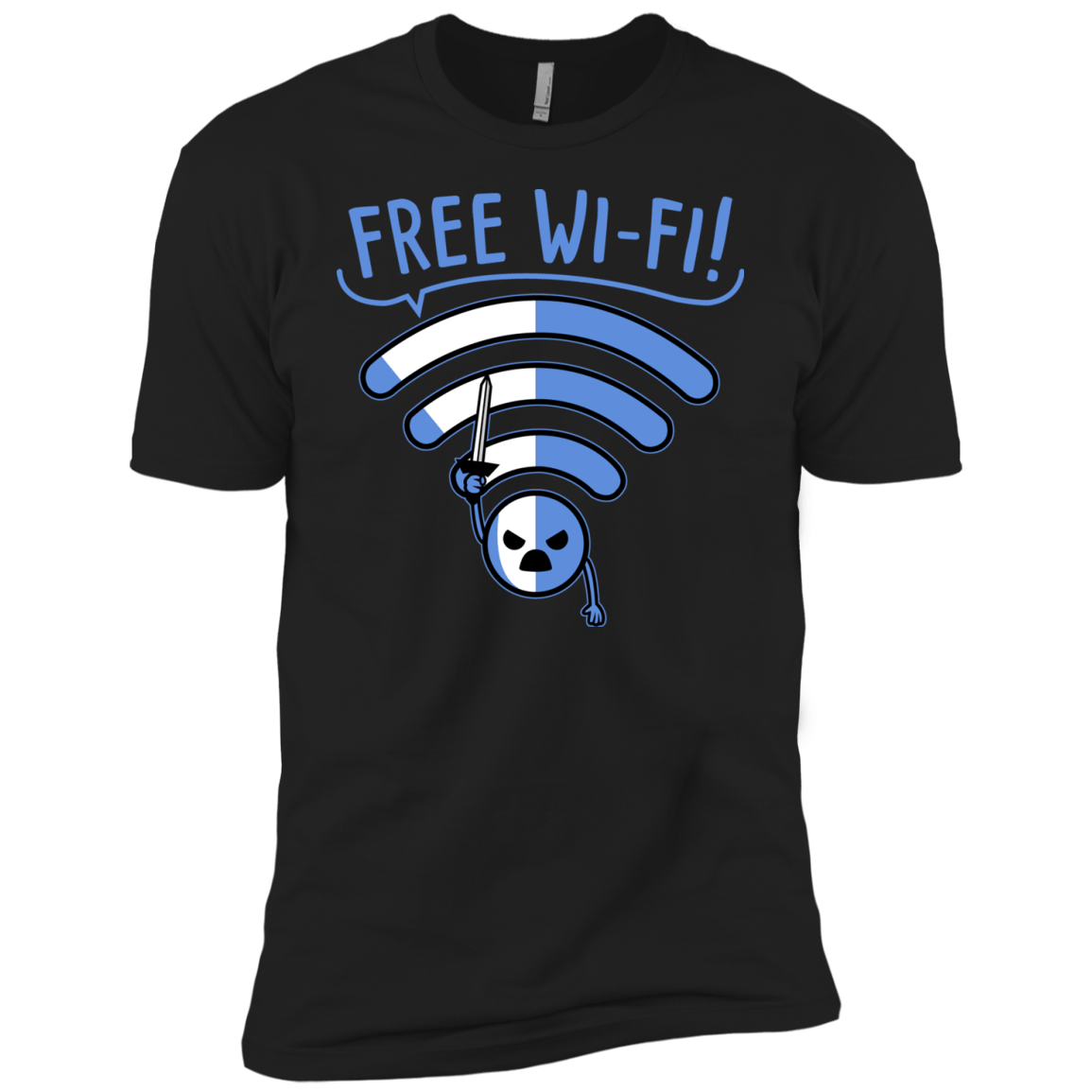 T-Shirts Black / YXS Free Wi-Fi! Boys Premium T-Shirt