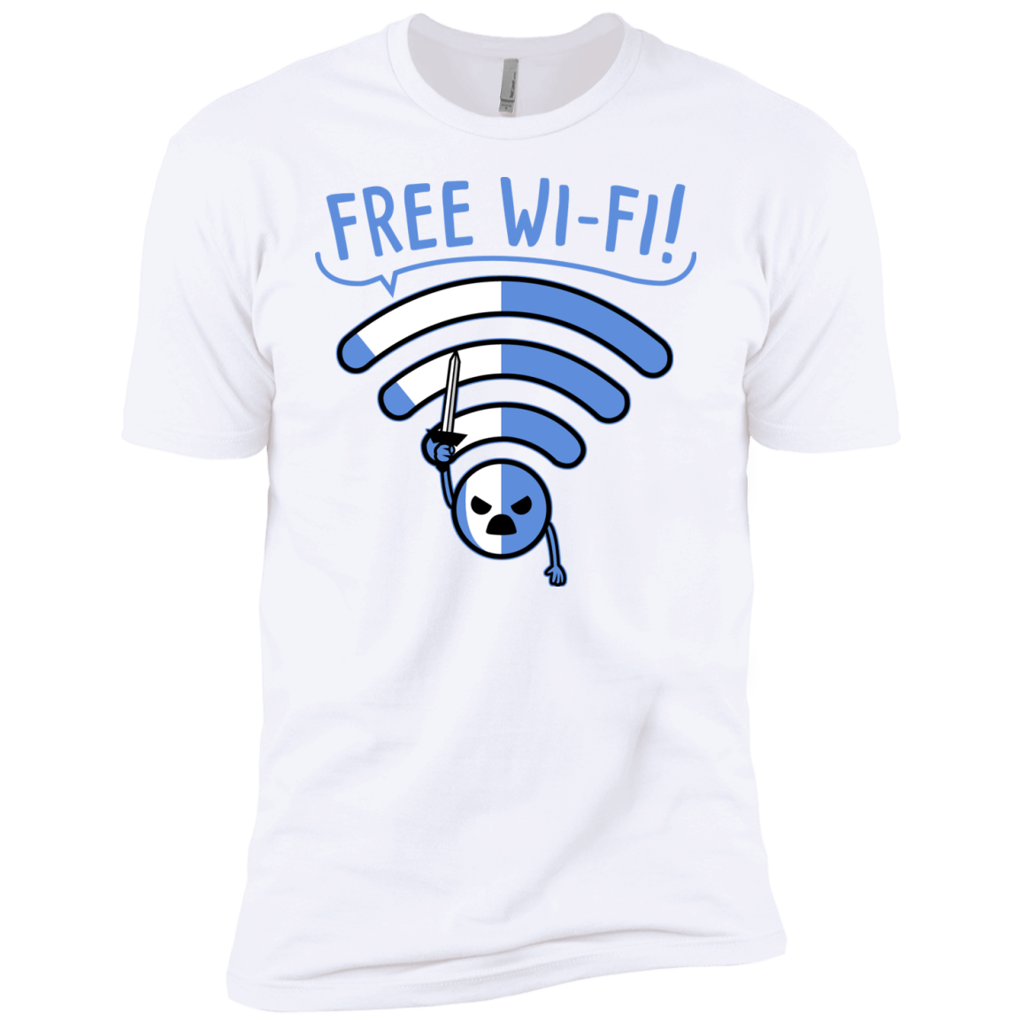 T-Shirts White / YXS Free Wi-Fi! Boys Premium T-Shirt