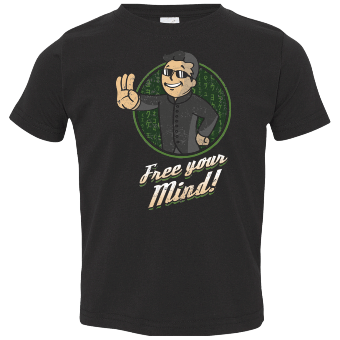 T-Shirts Black / 2T Free Your Mind Toddler Premium T-Shirt