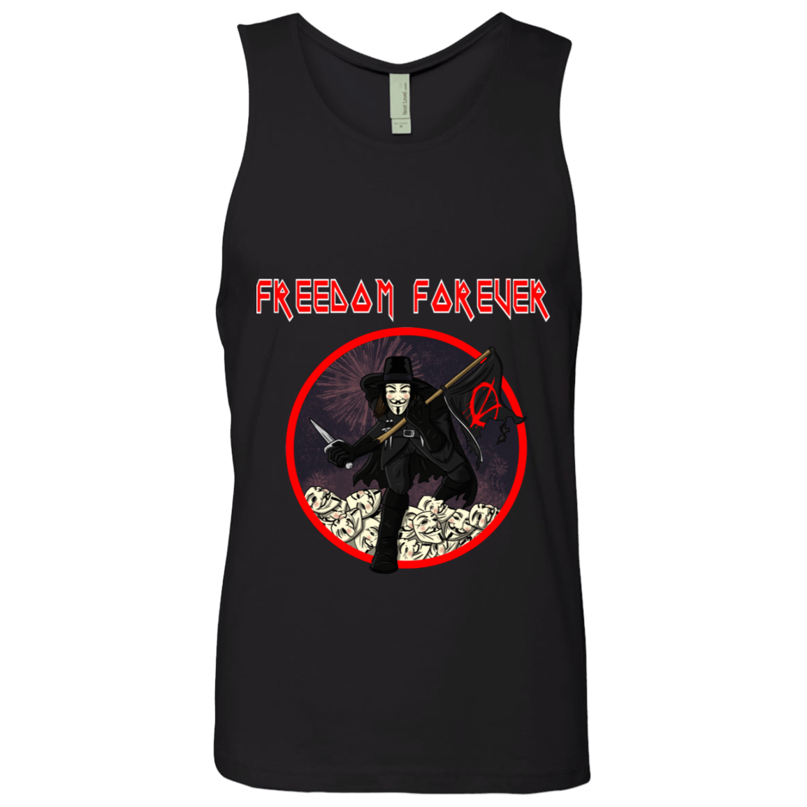 T-Shirts Black / S Freedom Forever Men's Premium Tank Top