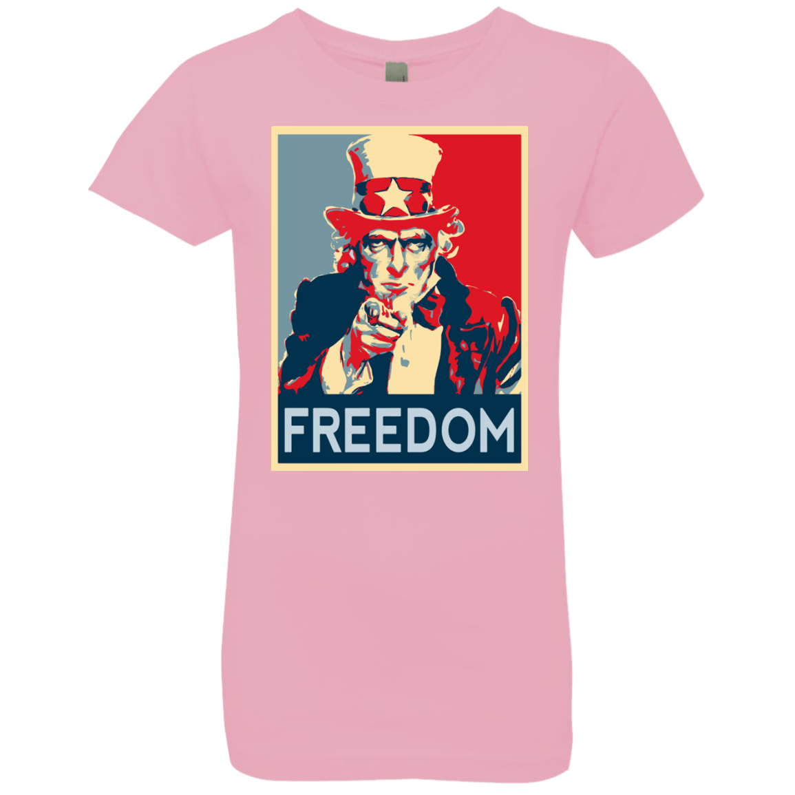 T-Shirts Light Pink / YXS Freedom Girls Premium T-Shirt