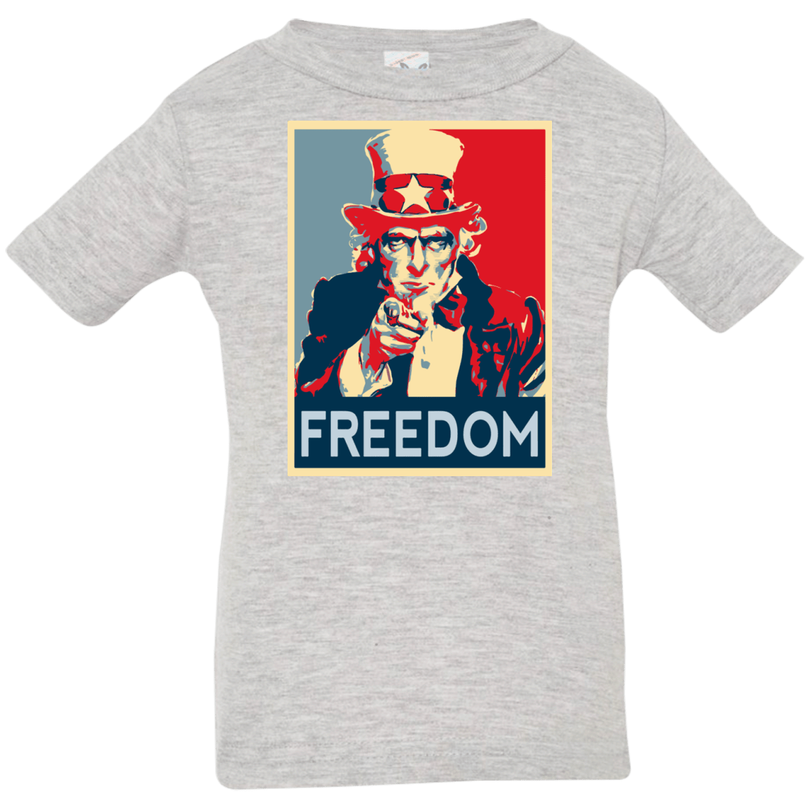 T-Shirts Heather Grey / 6 Months Freedom Infant Premium T-Shirt