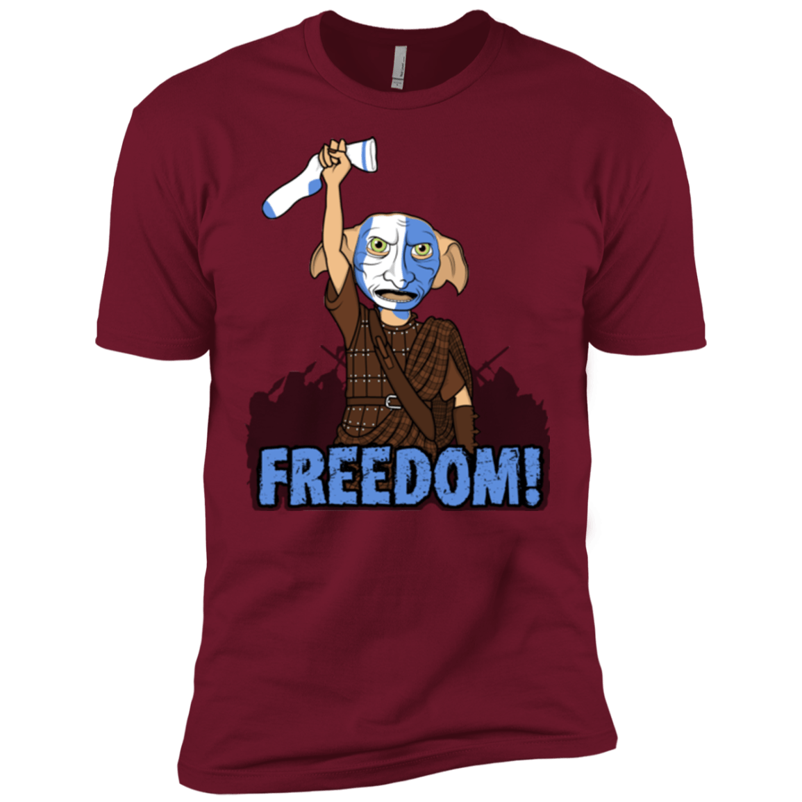 T-Shirts Cardinal / X-Small Freedom Men's Premium T-Shirt