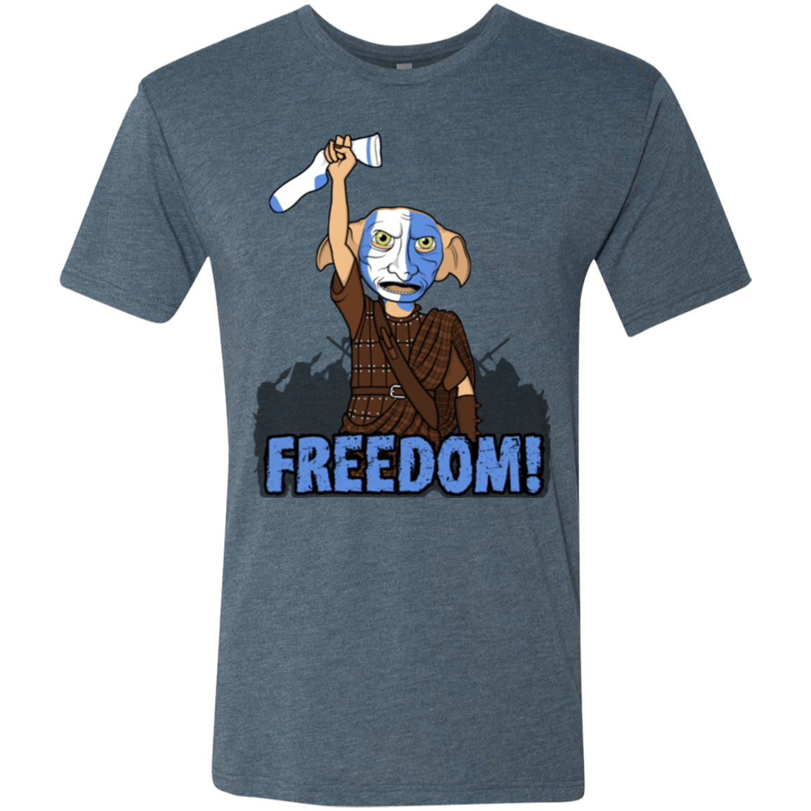 T-Shirts Indigo / Small Freedom Men's Triblend T-Shirt