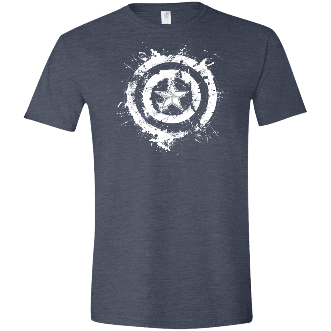 T-Shirts Heather Navy / S Freedom Rising Men's Semi-Fitted Softstyle