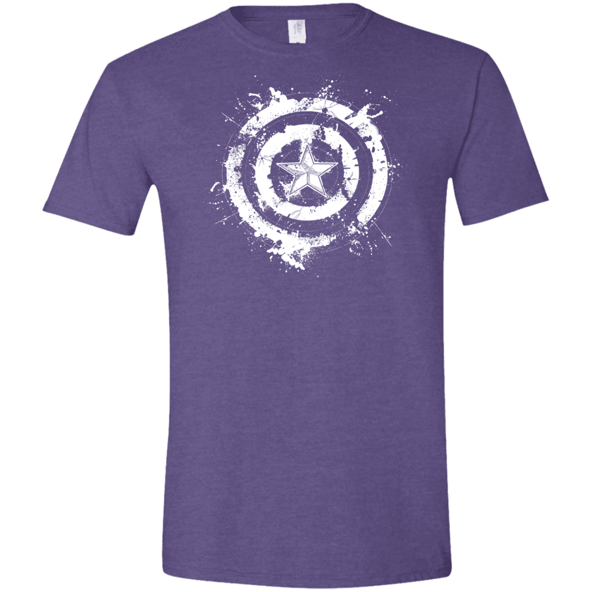 T-Shirts Heather Purple / S Freedom Rising Men's Semi-Fitted Softstyle