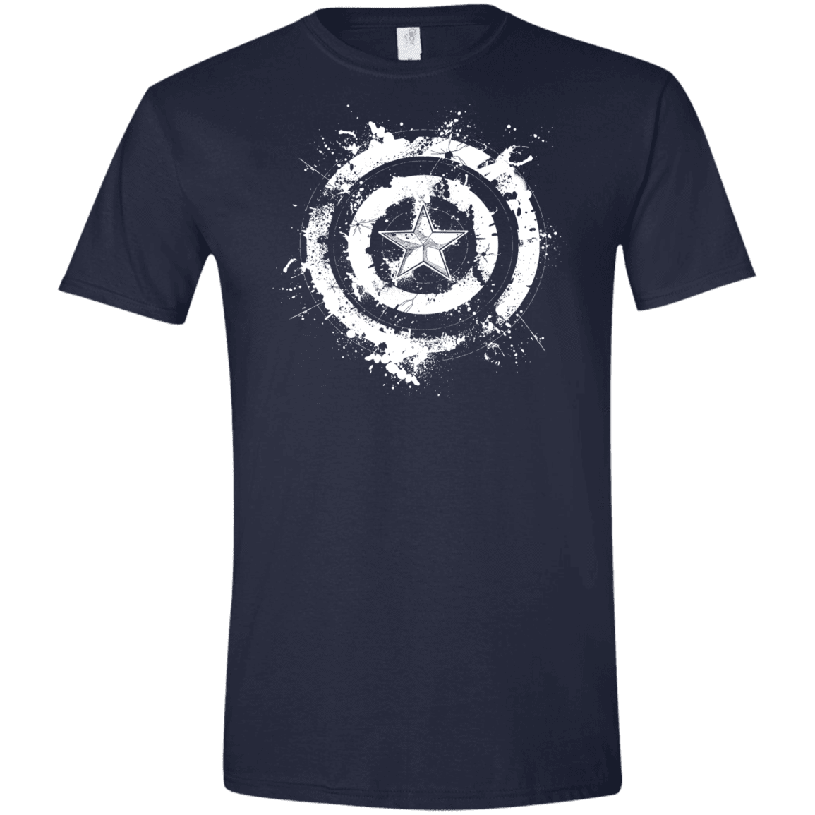 T-Shirts Navy / X-Small Freedom Rising Men's Semi-Fitted Softstyle