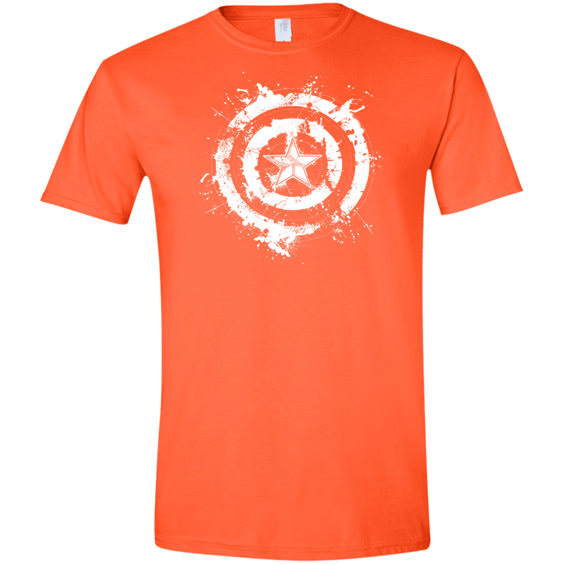T-Shirts Orange / S Freedom Rising Men's Semi-Fitted Softstyle