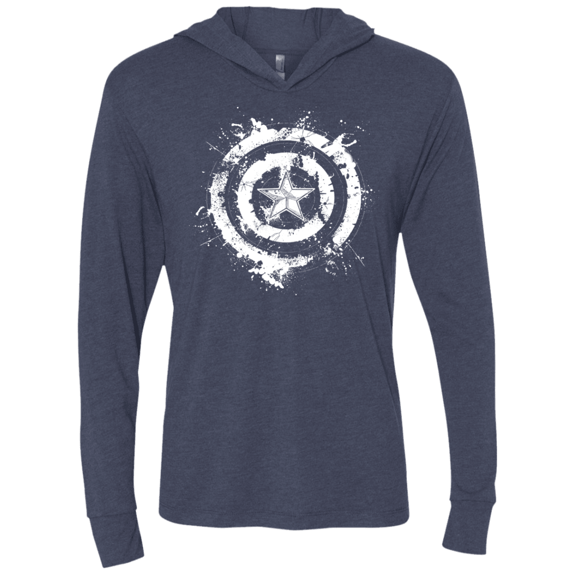 T-Shirts Vintage Navy / X-Small Freedom Rising Triblend Long Sleeve Hoodie Tee