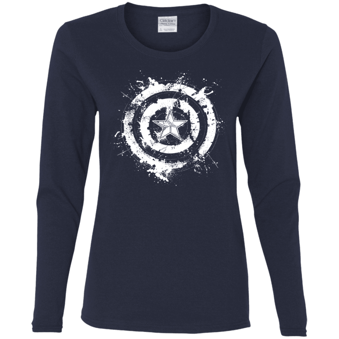 T-Shirts Navy / S Freedom Rising Women's Long Sleeve T-Shirt