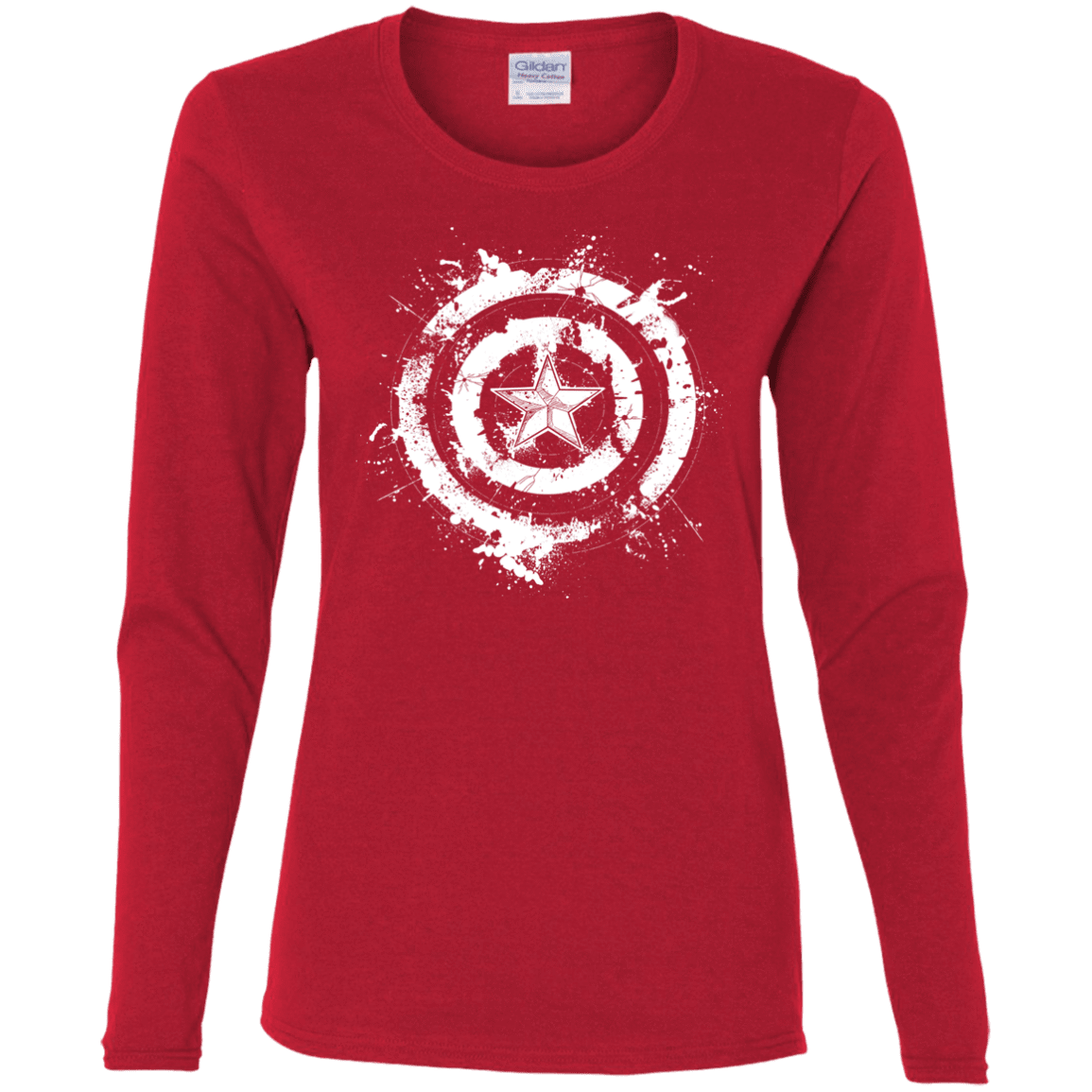 T-Shirts Red / S Freedom Rising Women's Long Sleeve T-Shirt