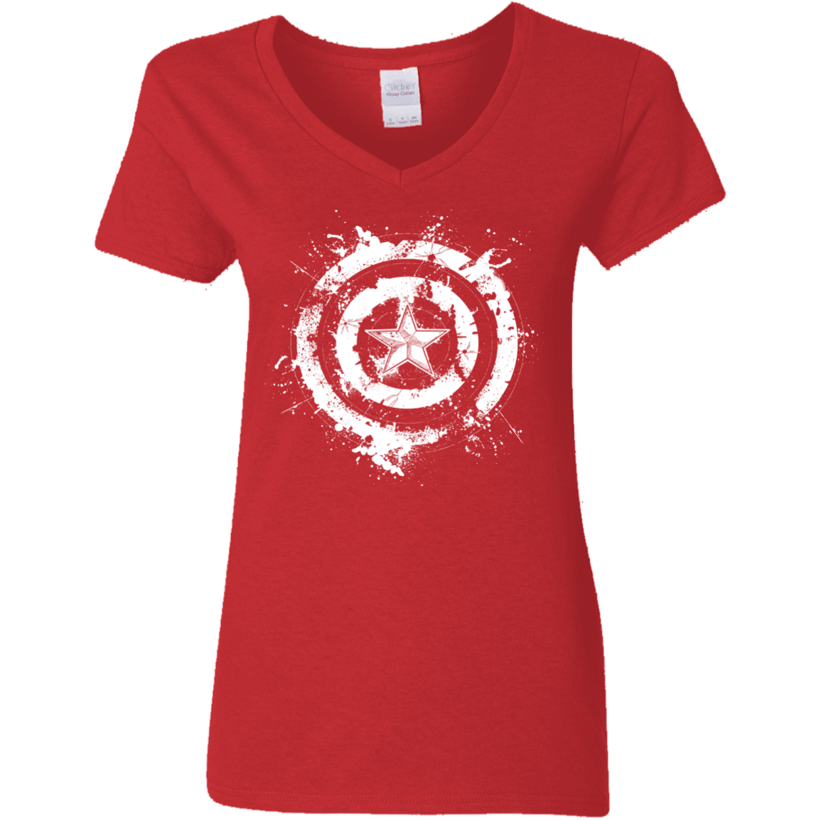 T-Shirts Red / S Freedom Rising Women's V-Neck T-Shirt