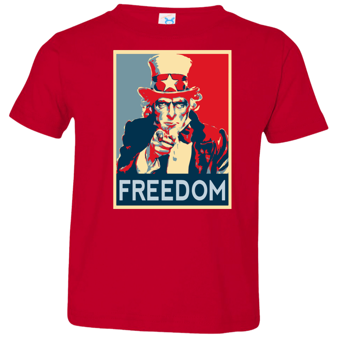 T-Shirts Red / 2T Freedom Toddler Premium T-Shirt