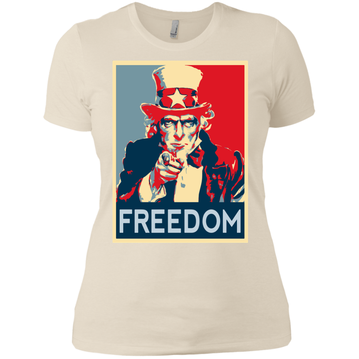 T-Shirts Ivory/ / X-Small Freedom Women's Premium T-Shirt