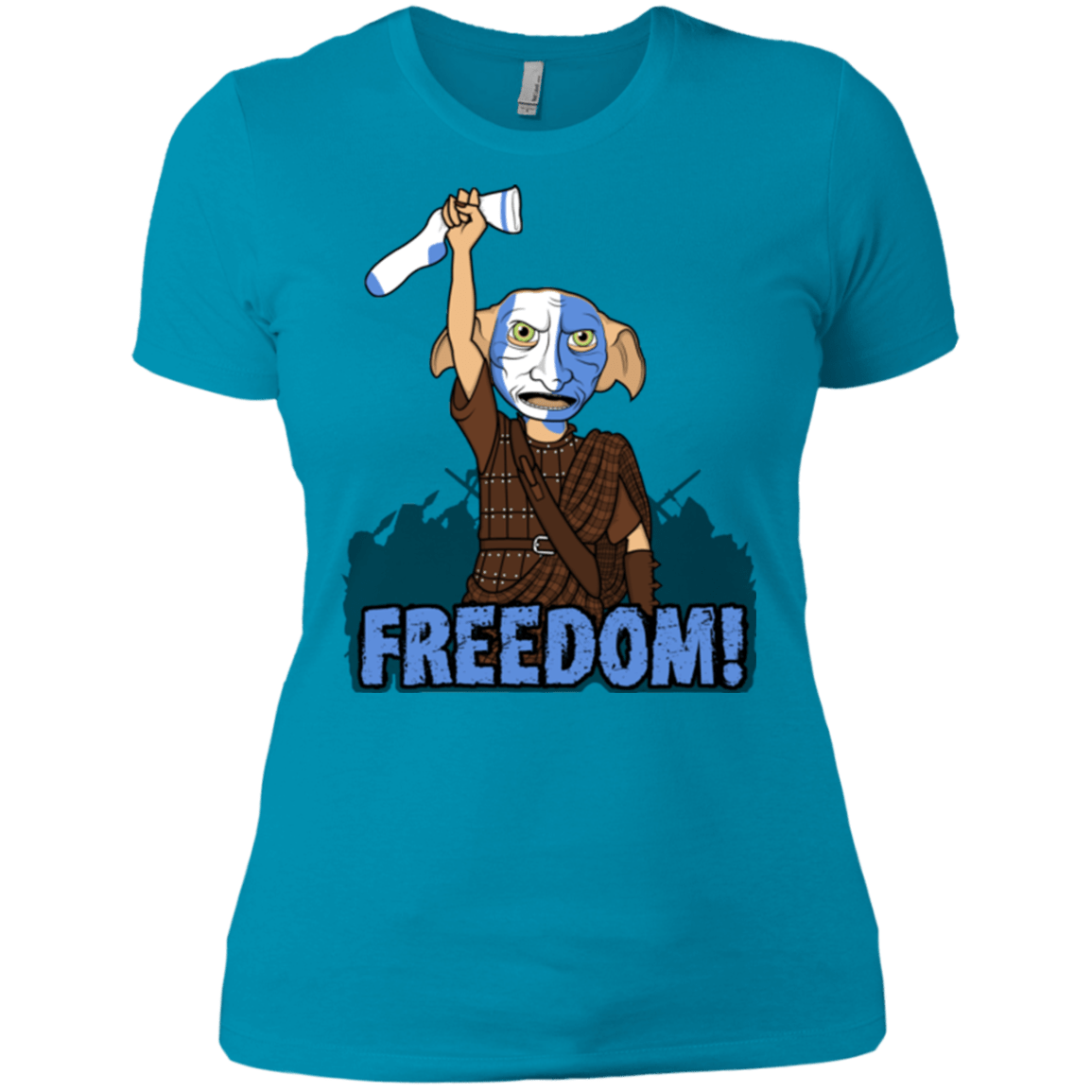 T-Shirts Turquoise / X-Small Freedom Women's Premium T-Shirt