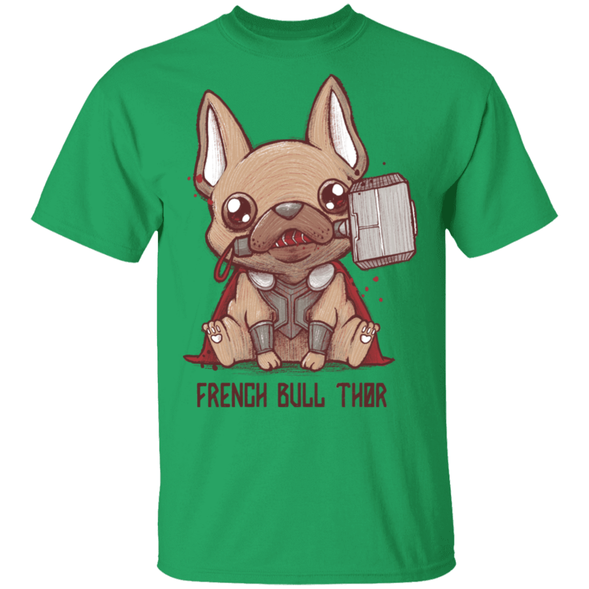 T-Shirts Irish Green / S French Bull Thor T-Shirt