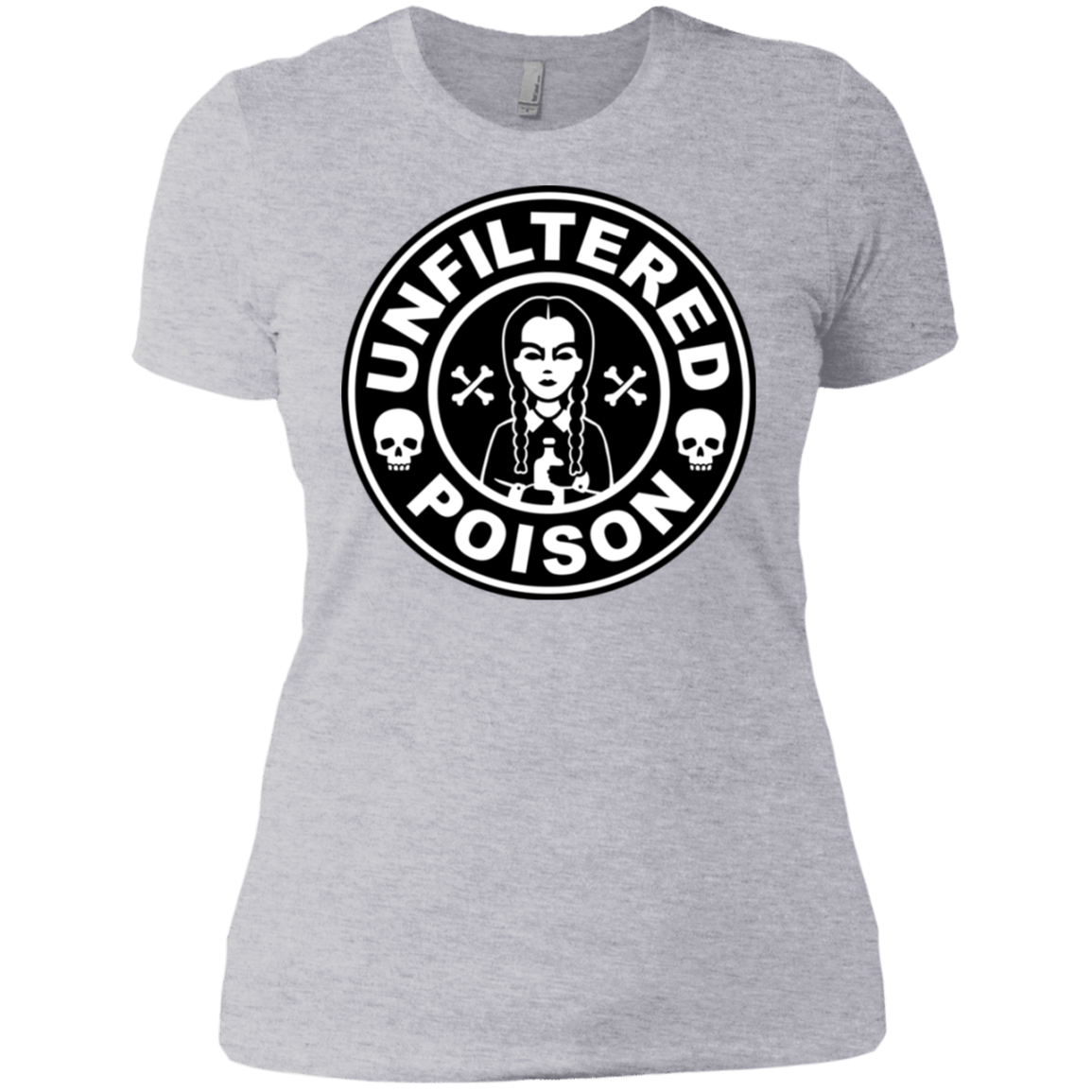T-Shirts Heather Grey / X-Small Freshly Brewed Poison Women's Premium T-Shirt