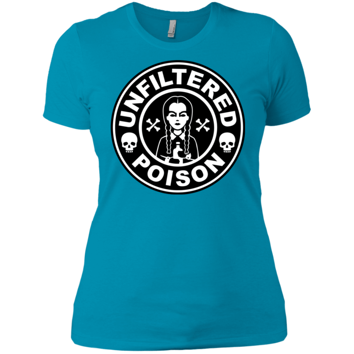 T-Shirts Turquoise / X-Small Freshly Brewed Poison Women's Premium T-Shirt