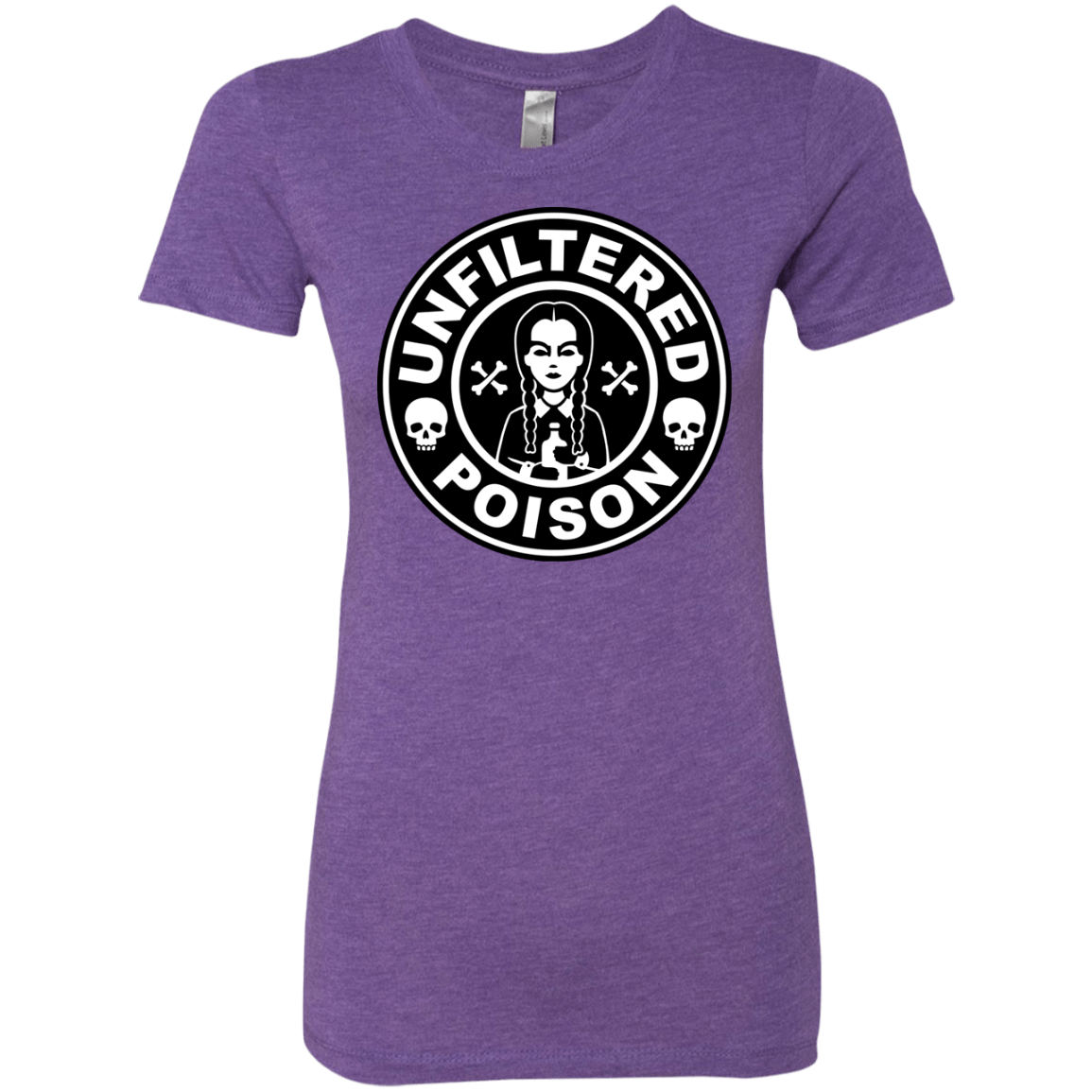 T-Shirts Purple Rush / S Freshly Brewed Poison Women's Triblend T-Shirt