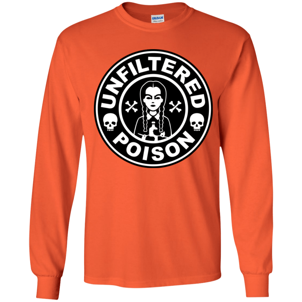 T-Shirts Orange / YS Freshly Brewed Poison Youth Long Sleeve T-Shirt