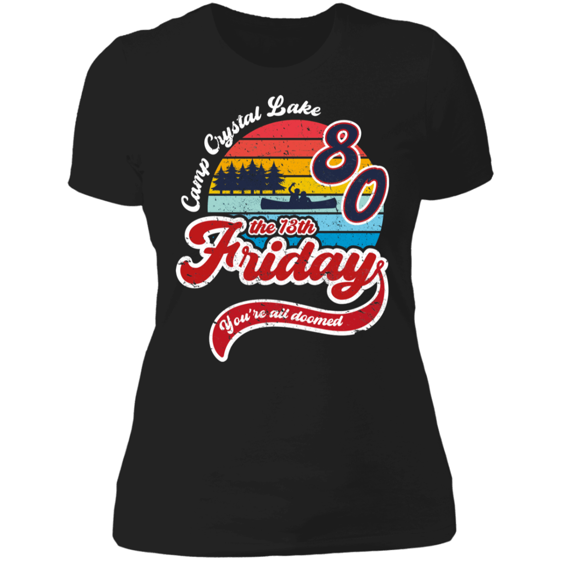 T-Shirts Black / X-Small Friday 1980 Women's Premium T-Shirt