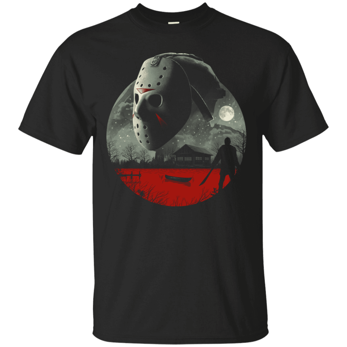 T-Shirts Black / S Friday in Camp Blood T-Shirt