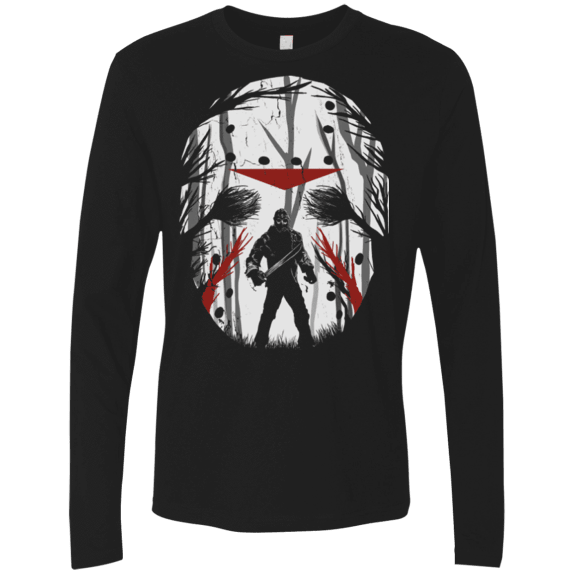 T-Shirts Black / Small Friday Shadow Men's Premium Long Sleeve
