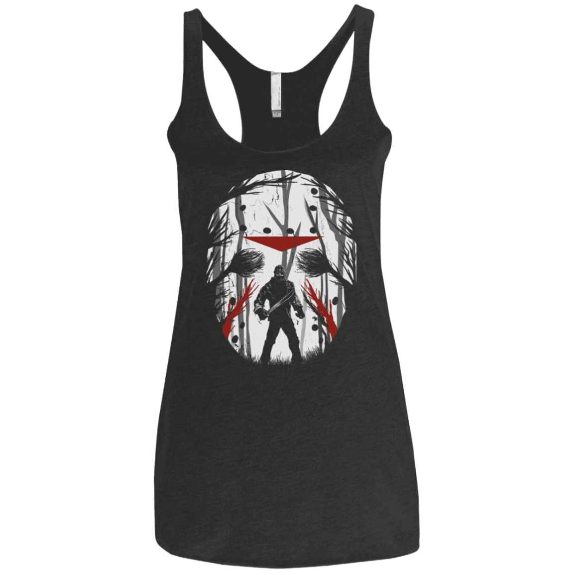 T-Shirts Vintage Black / X-Small Friday Shadow Women's Triblend Racerback Tank