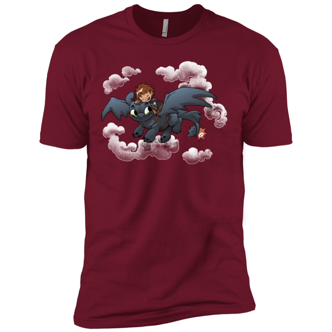 T-Shirts Cardinal / X-Small Friendly Flight Men's Premium T-Shirt