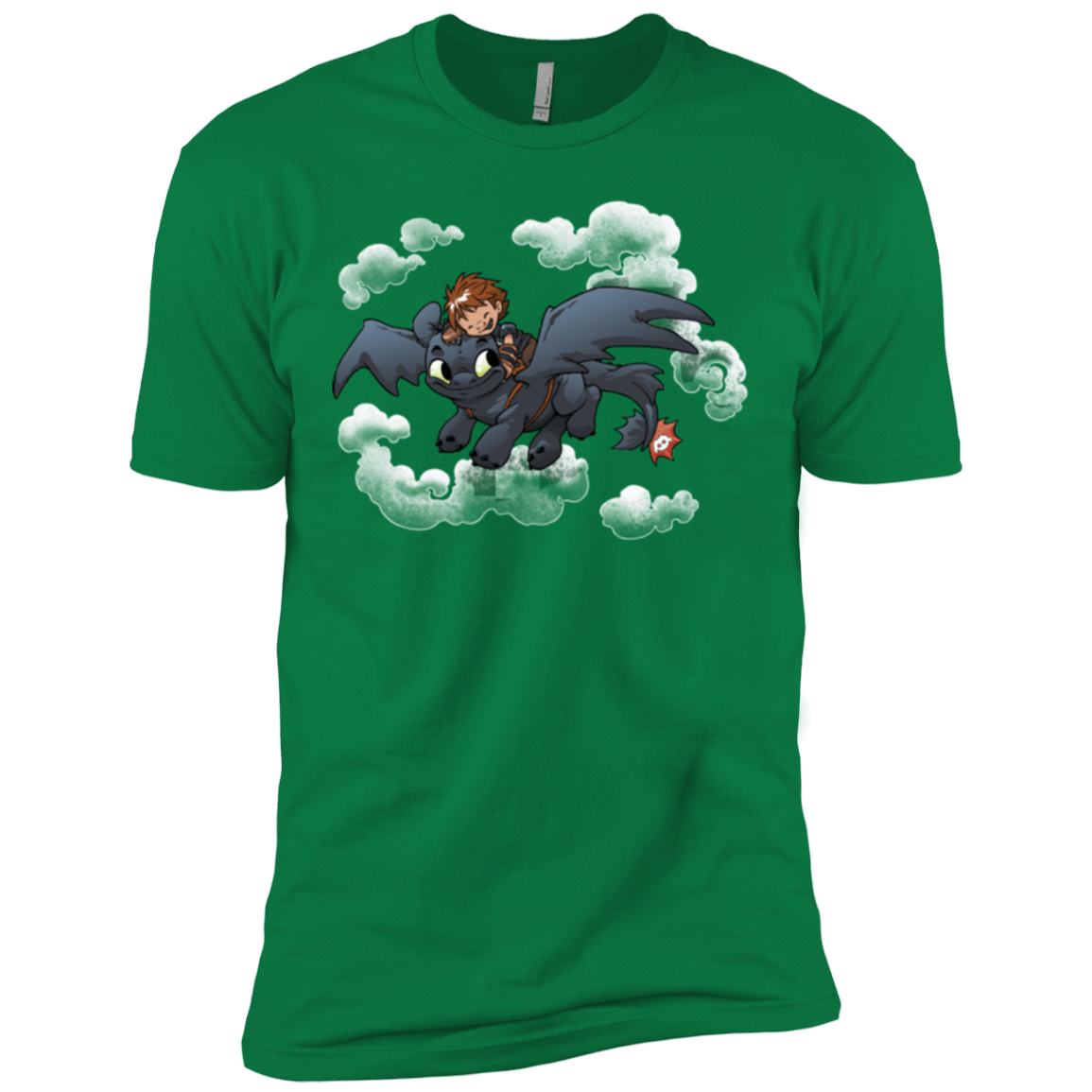 T-Shirts Kelly Green / X-Small Friendly Flight Men's Premium T-Shirt