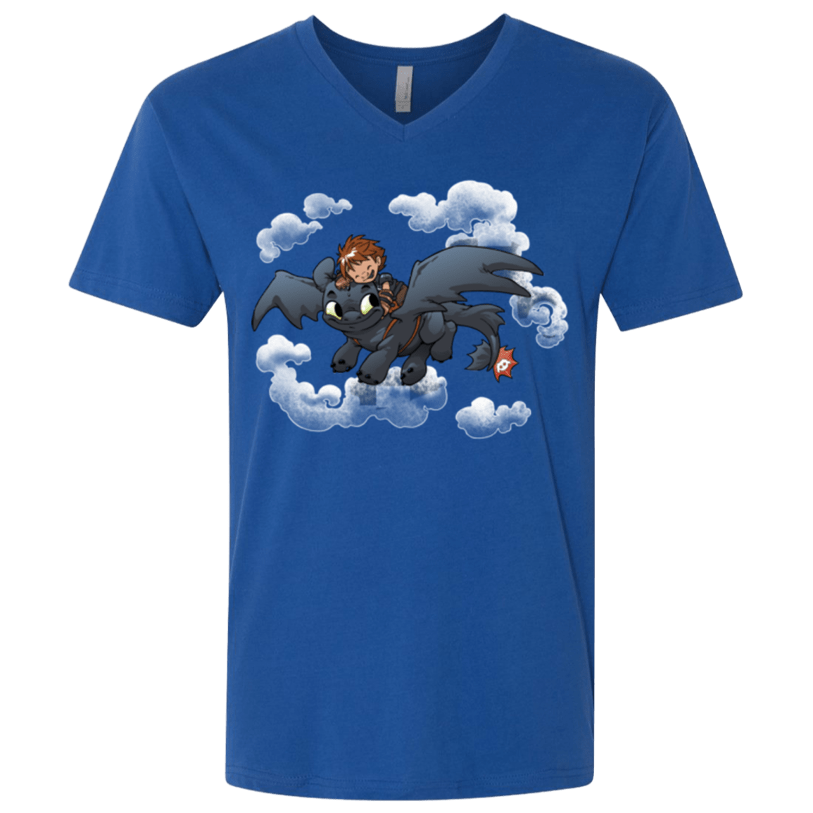 T-Shirts Royal / X-Small Friendly Flight Men's Premium V-Neck