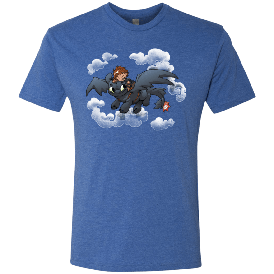T-Shirts Vintage Royal / Small Friendly Flight Men's Triblend T-Shirt