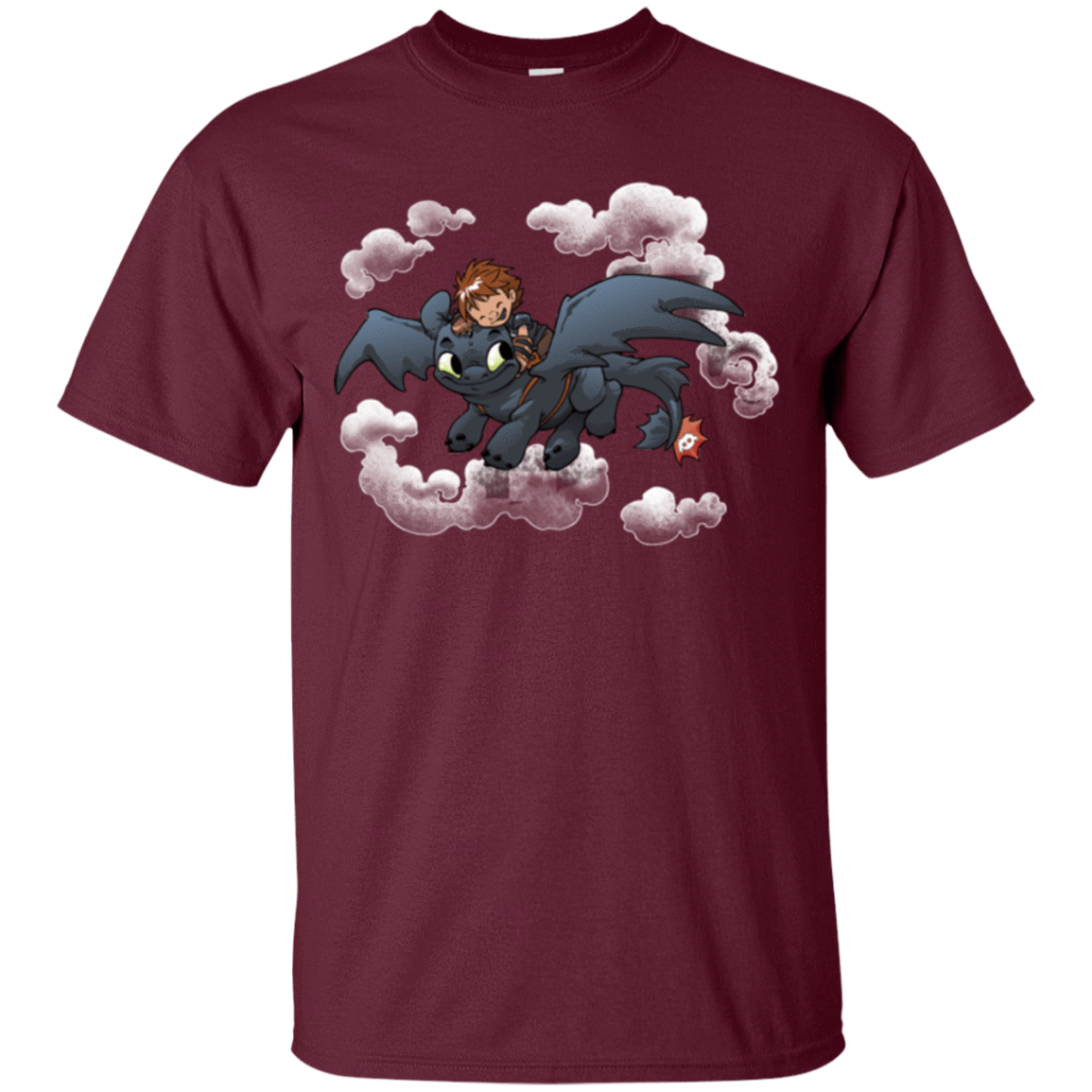 T-Shirts Maroon / Small Friendly Flight T-Shirt