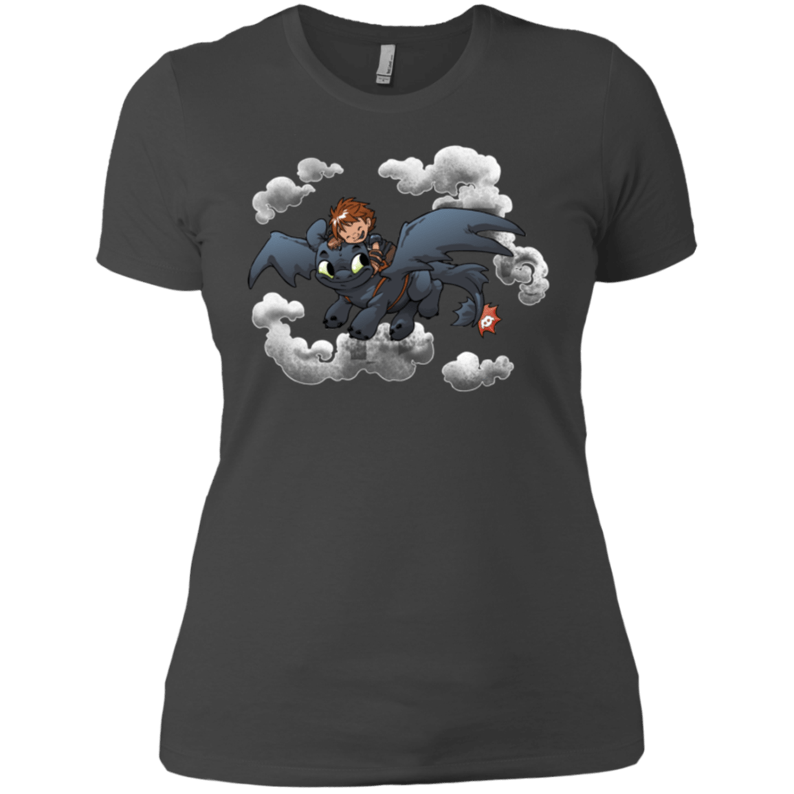 T-Shirts Heavy Metal / X-Small Friendly Flight Women's Premium T-Shirt