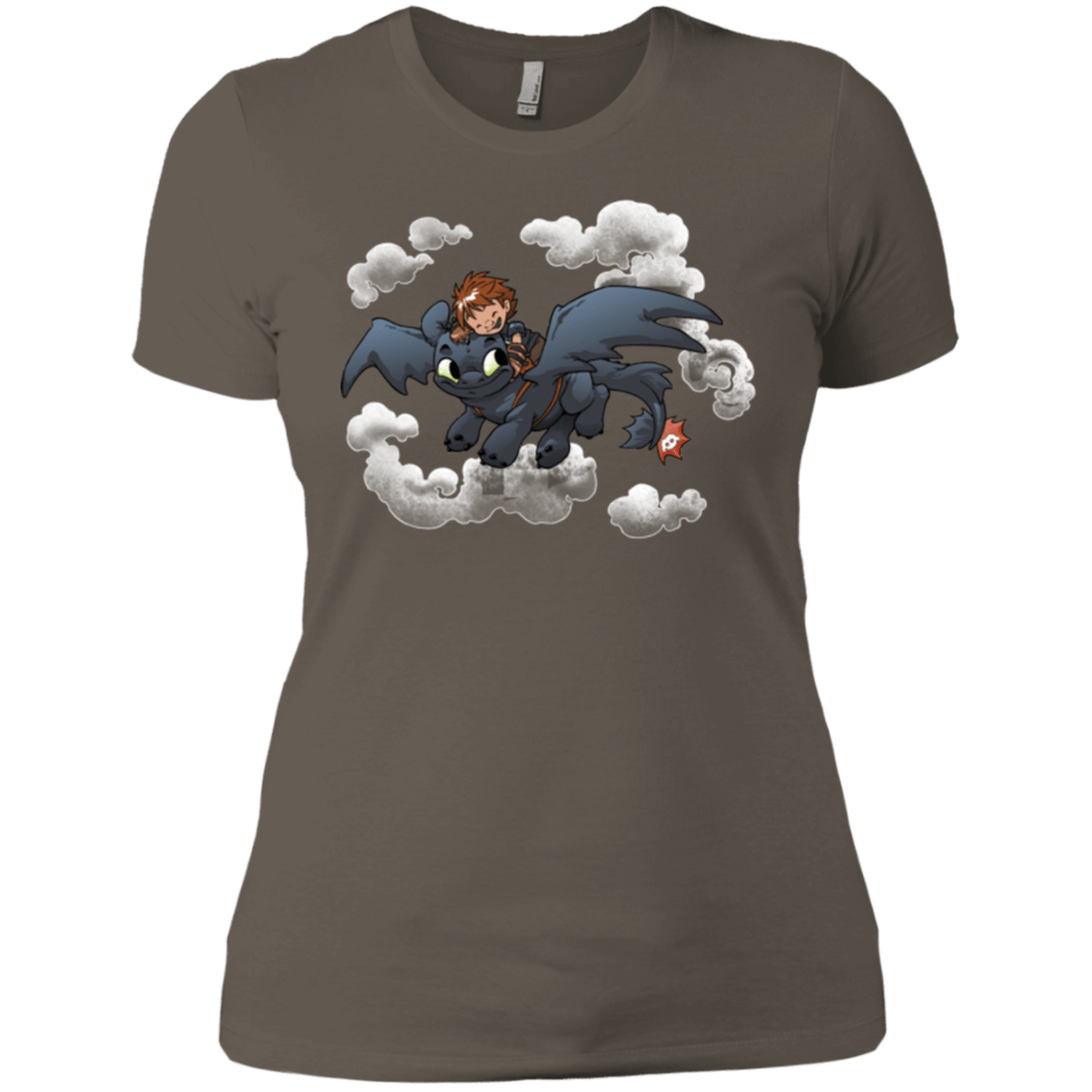 T-Shirts Warm Grey / X-Small Friendly Flight Women's Premium T-Shirt