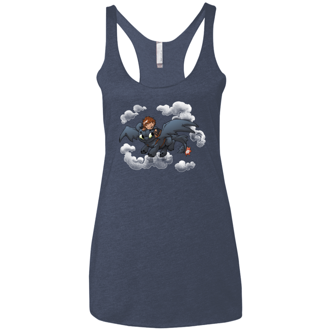 T-Shirts Vintage Navy / X-Small Friendly Flight Women's Triblend Racerback Tank