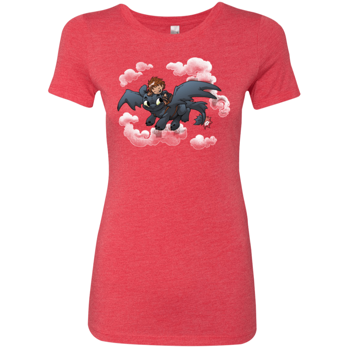 T-Shirts Vintage Red / Small Friendly Flight Women's Triblend T-Shirt