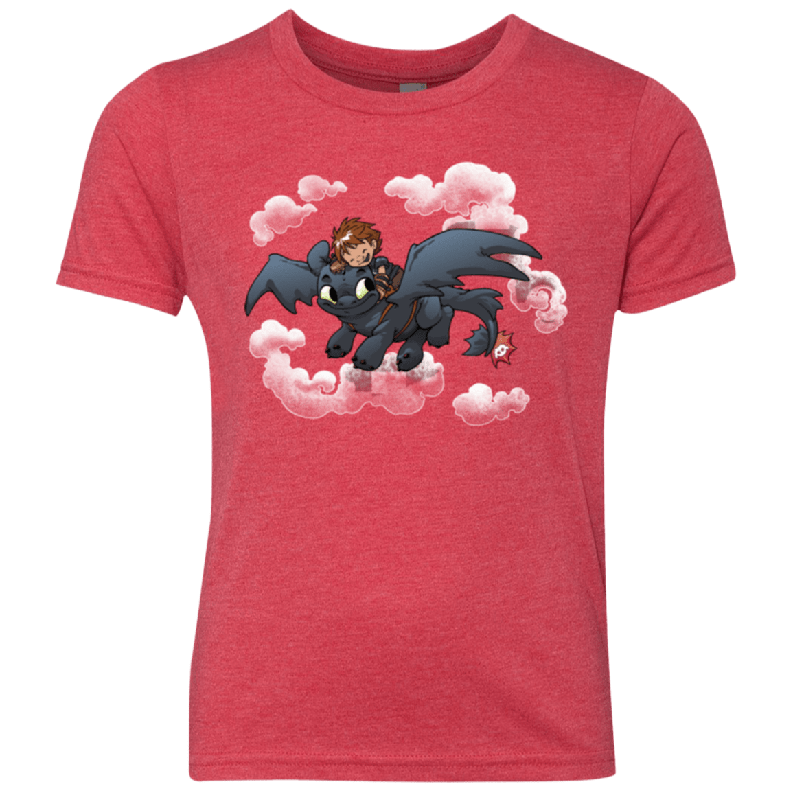 T-Shirts Vintage Red / YXS Friendly Flight Youth Triblend T-Shirt