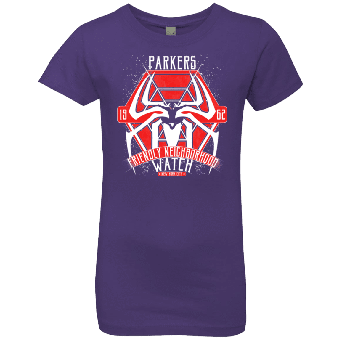 T-Shirts Purple Rush / YXS Friendly Neighborhood Watch Girls Premium T-Shirt