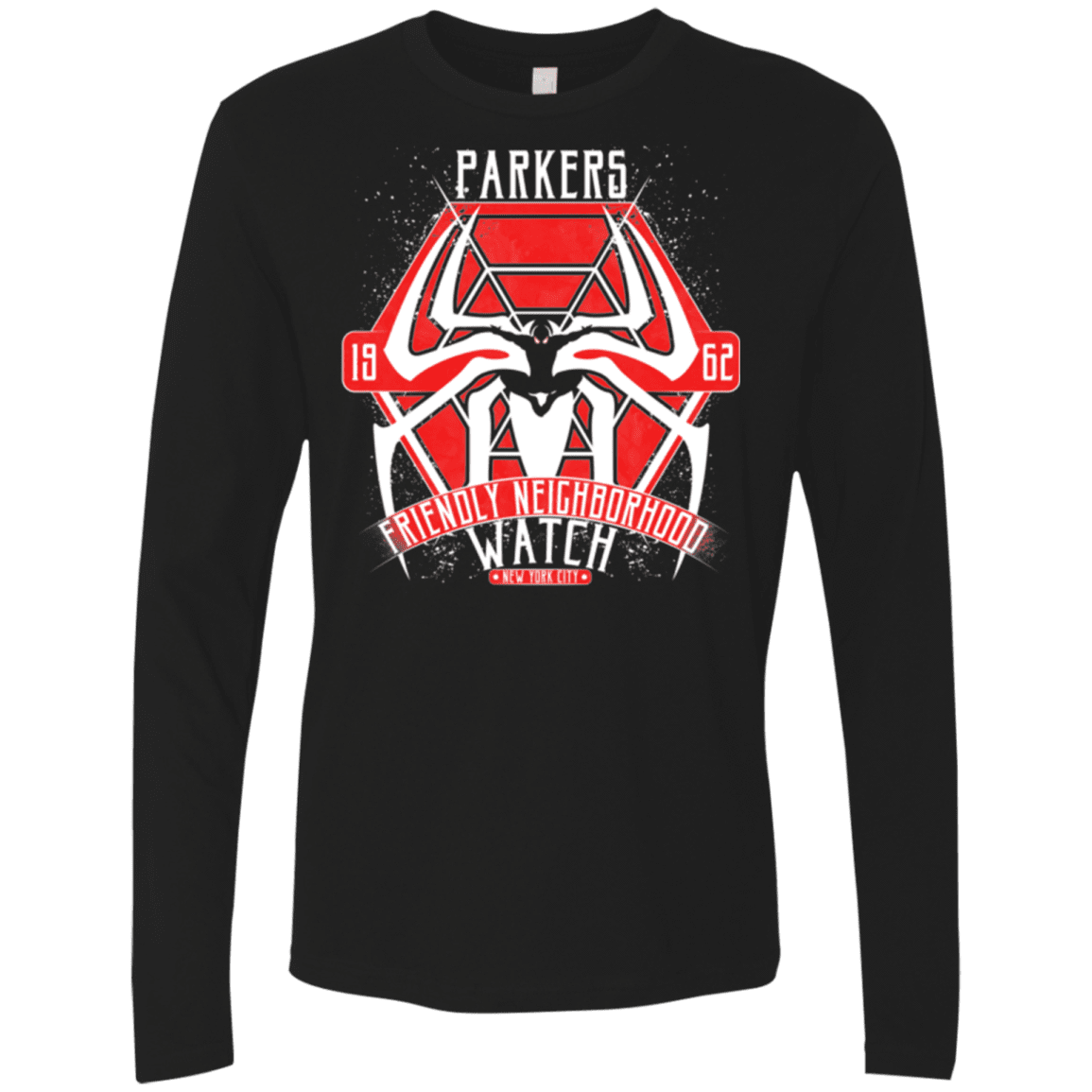 T-Shirts Black / Small Friendly Neighborhood Watch Men's Premium Long Sleeve