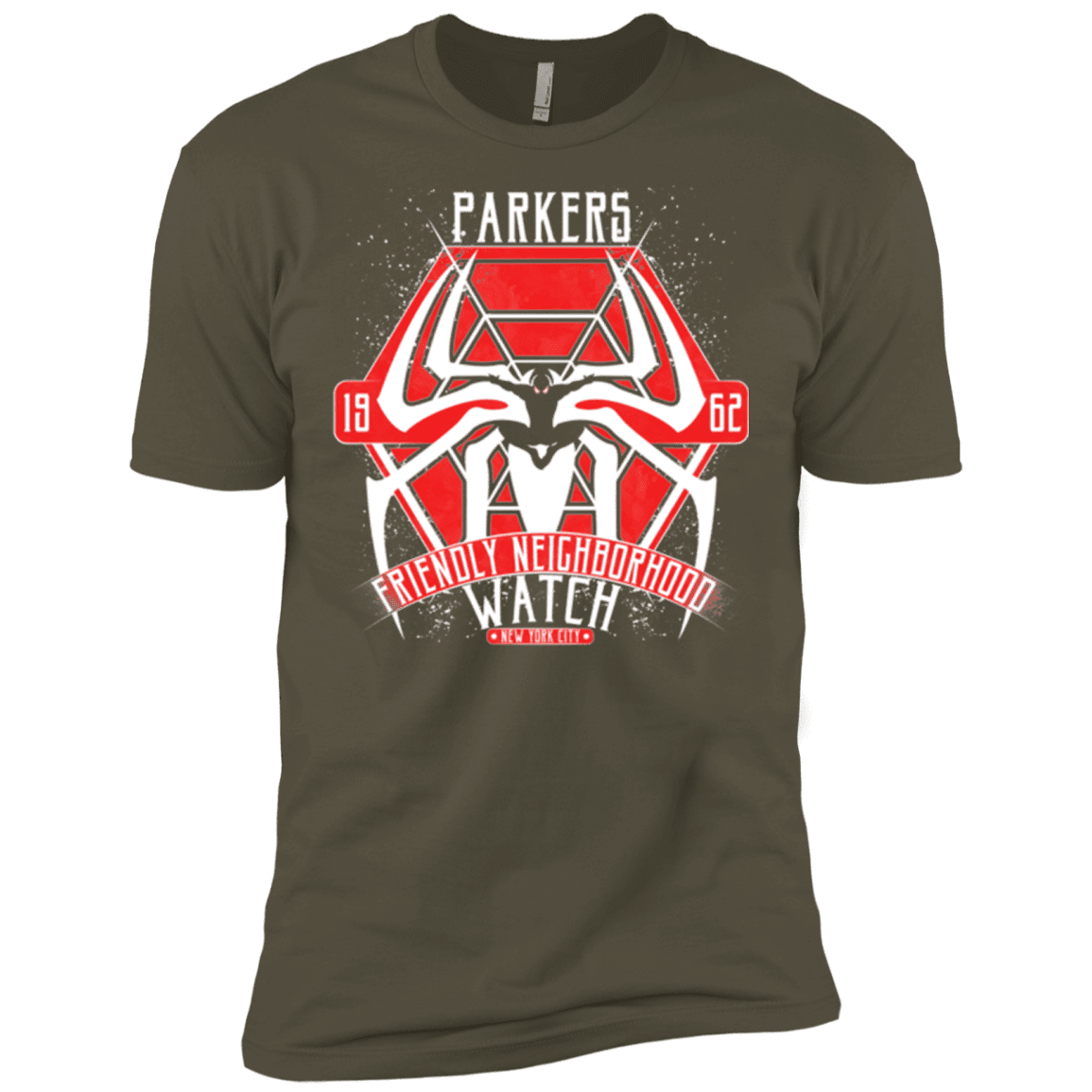 T-Shirts Military Green / X-Small Friendly Neighborhood Watch Men's Premium T-Shirt