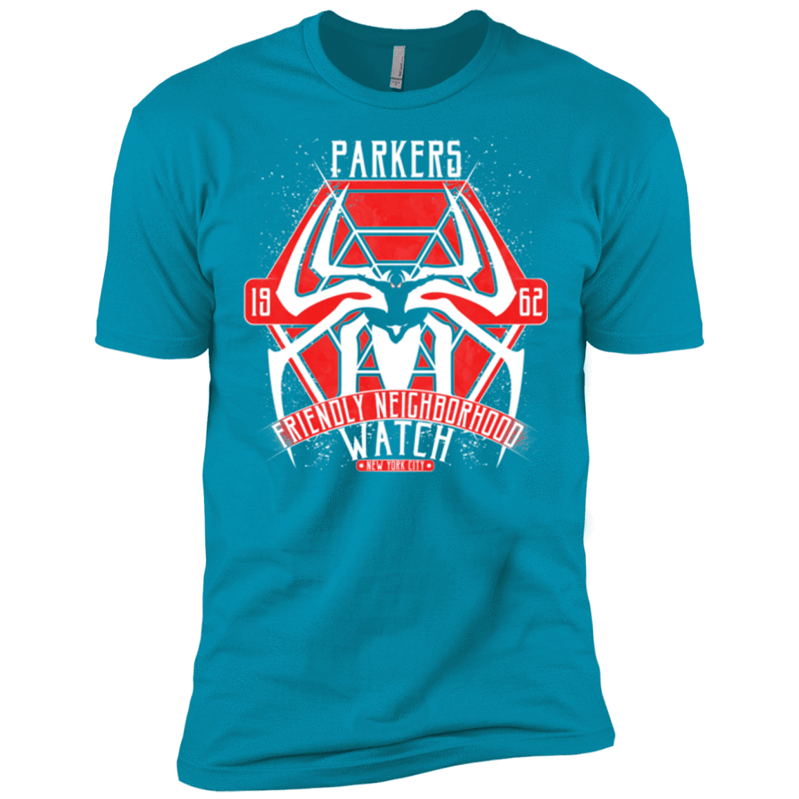 T-Shirts Turquoise / X-Small Friendly Neighborhood Watch Men's Premium T-Shirt