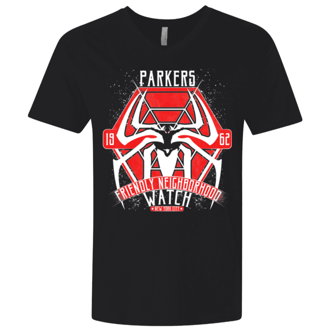T-Shirts Black / X-Small Friendly Neighborhood Watch Men's Premium V-Neck