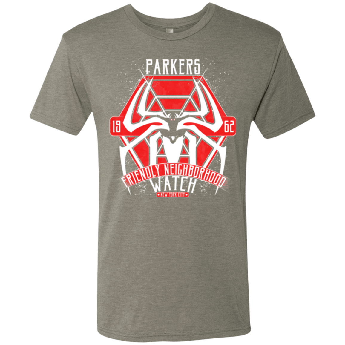 T-Shirts Venetian Grey / Small Friendly Neighborhood Watch Men's Triblend T-Shirt