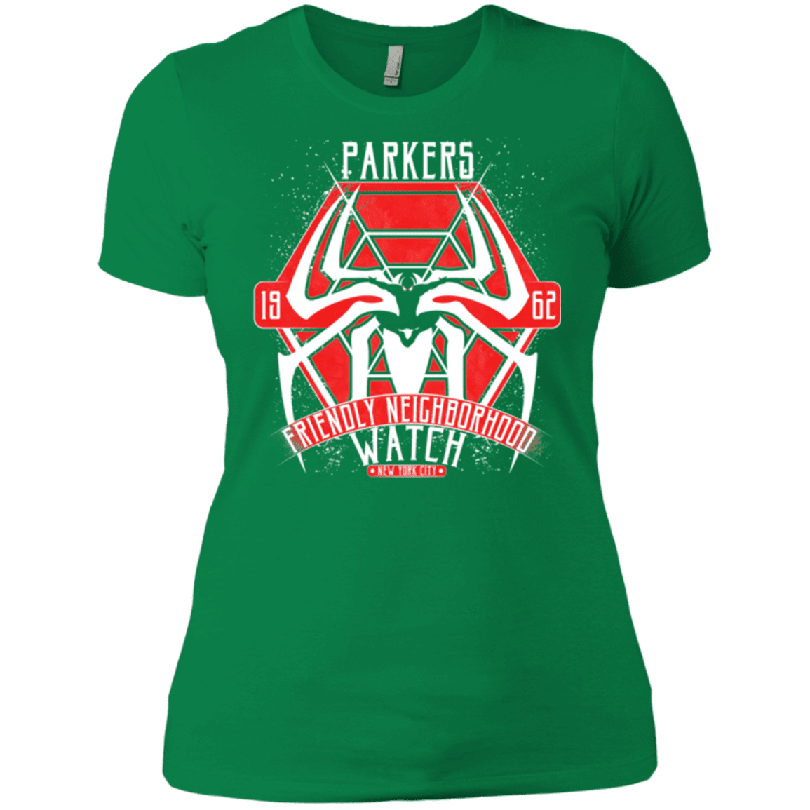 T-Shirts Kelly Green / X-Small Friendly Neighborhood Watch Women's Premium T-Shirt