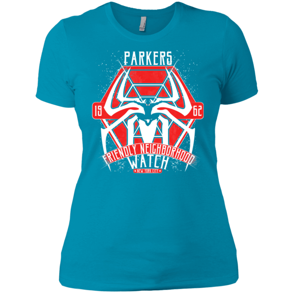T-Shirts Turquoise / X-Small Friendly Neighborhood Watch Women's Premium T-Shirt