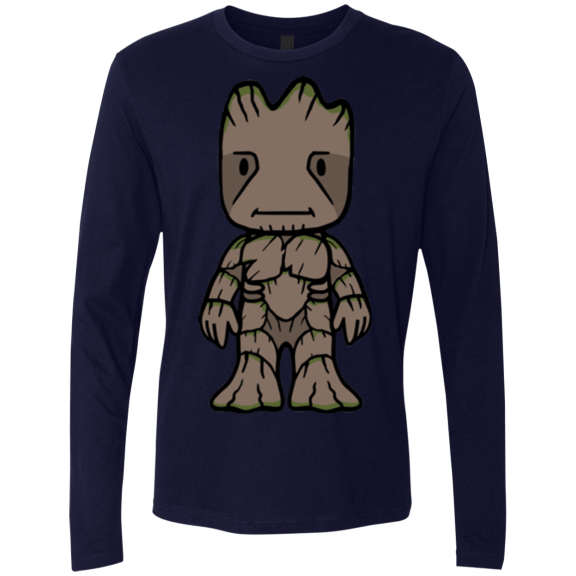 T-Shirts Midnight Navy / Small Friendly Tree Men's Premium Long Sleeve